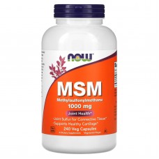 NOW Foods, МСМ, метилсульфонилметан, 1000 мг, 240 вегетарианских капсул NOW Foods, МСМ, метилсульфонилметан, 1000 мг, 240 вегетарианских капсул